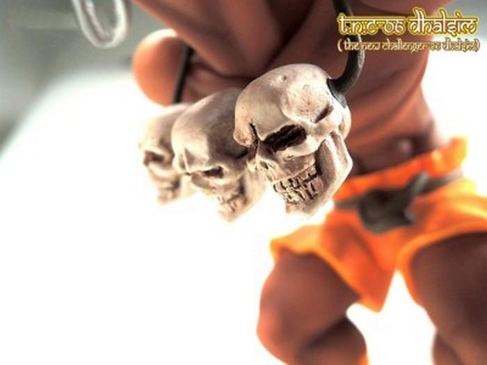 Street fighter figurine led son dhalsim the new challenger 2