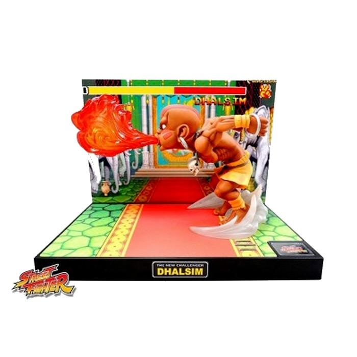 Street fighter figurine led son dhalsim the new challenger suukoo toys