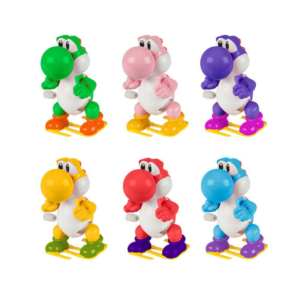 Super mario presentoir figurines a remontoir mystery pack yoshi 2
