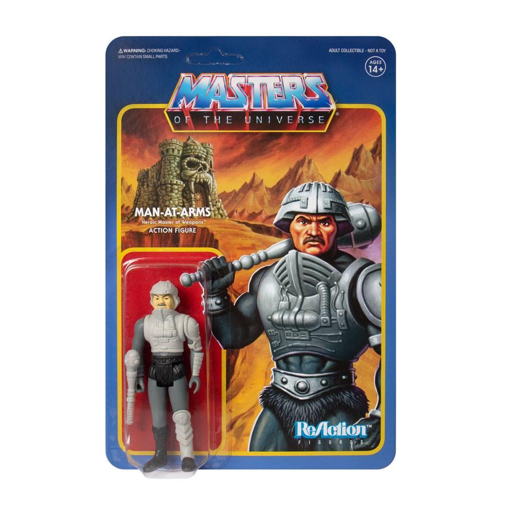Super7 motu masters of the universe figurine reaction man at arms