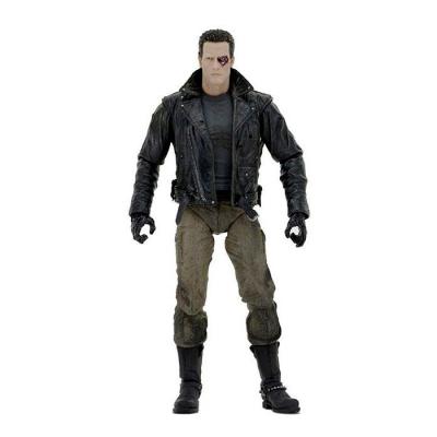 Terminator figurine ultimate police station assault t 800 motorcycle jacket 18 cm neca 1 