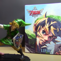 The legend of zelda statue link sword 24cm 4 