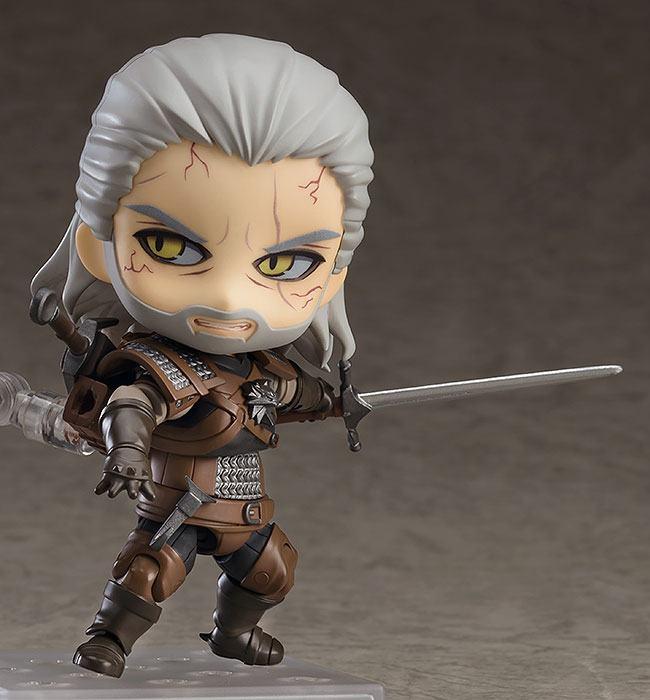 The witcher 3 wild hunt figurine nendoroid geralt 10 cm 4