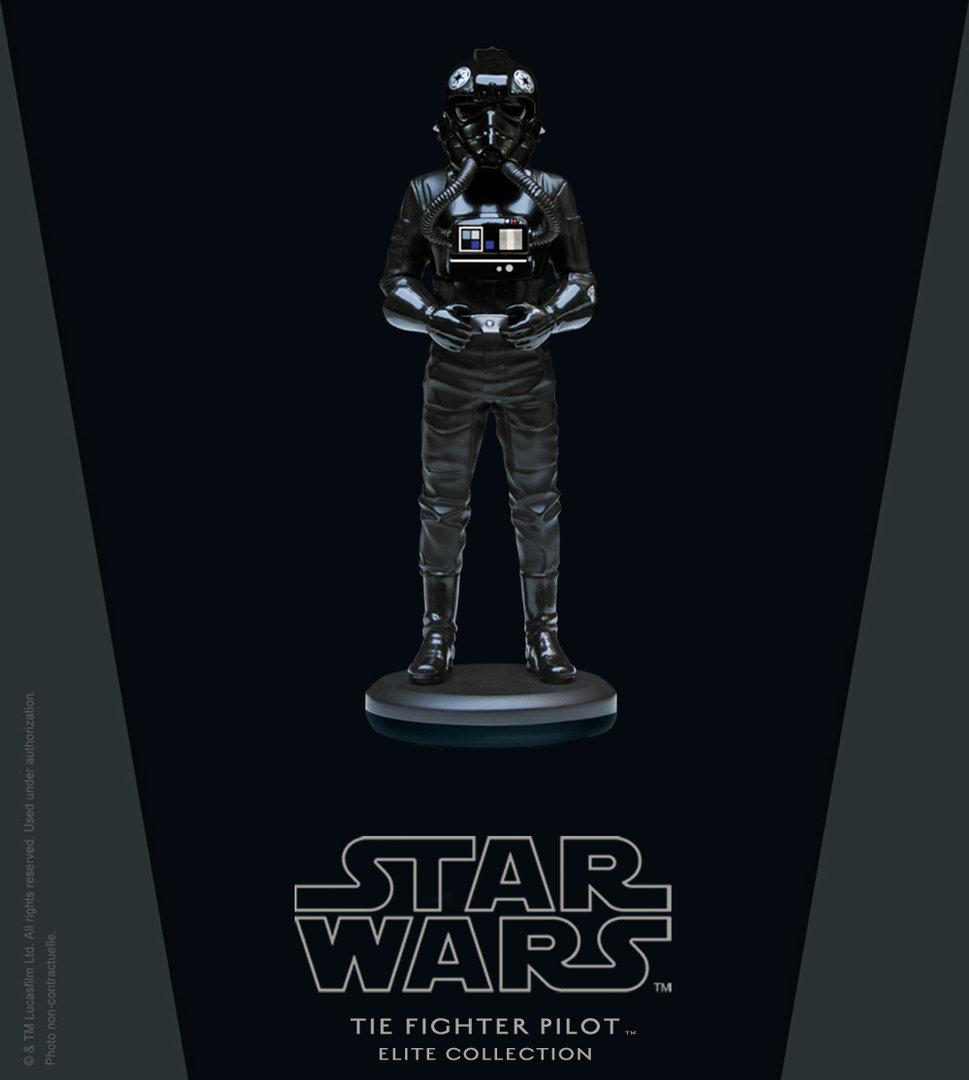 Tie fighter pilot star wars collector resine attakus elite 2