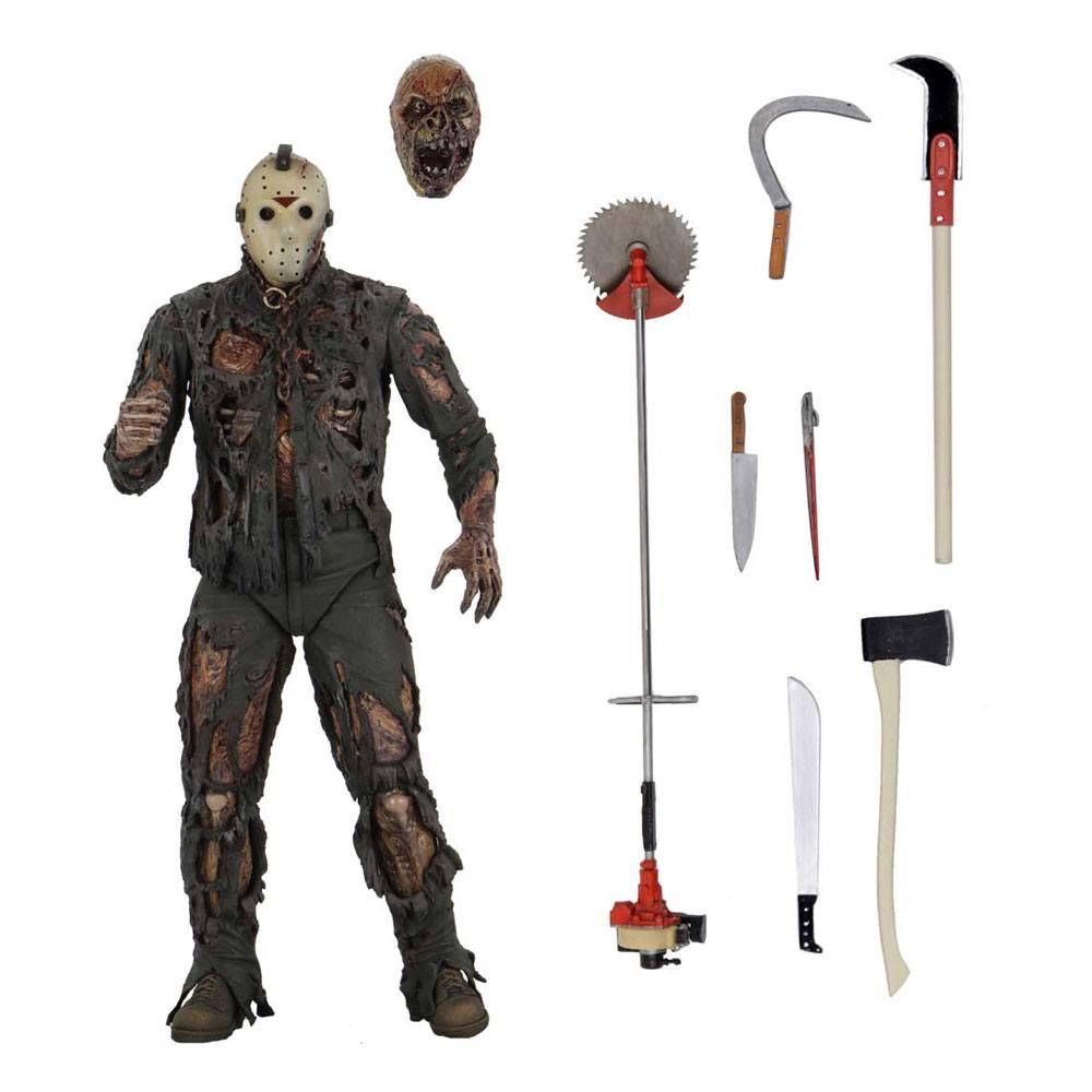 Vendredi 13 chapitre 7 figurine ultimate jason 18 cm neca action figure 1
