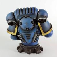 Warhammer 40k buste ultra marine primaris 16 cm 2 