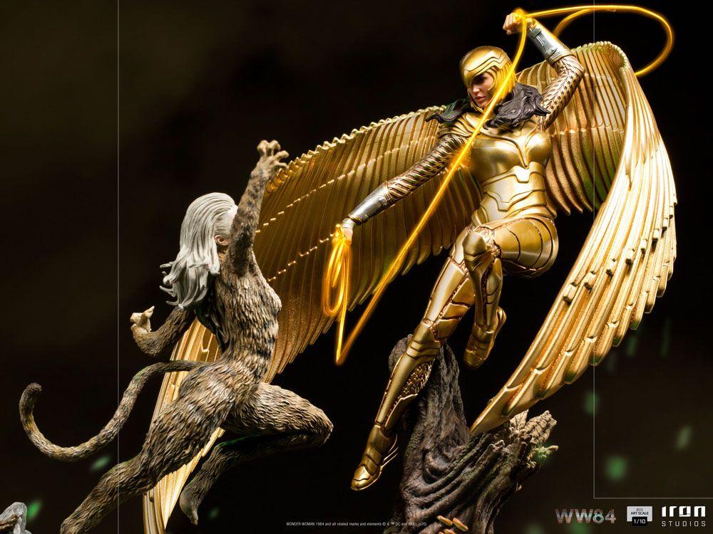 Wonder woman 1984 statuette bds art scale cheetah 23 cm 3