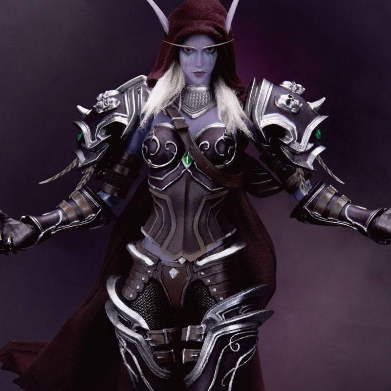 World of warcraft battle for azeroth figurine dynamic action heroes 19 sylvanas windrunner 21 cm 1 copie