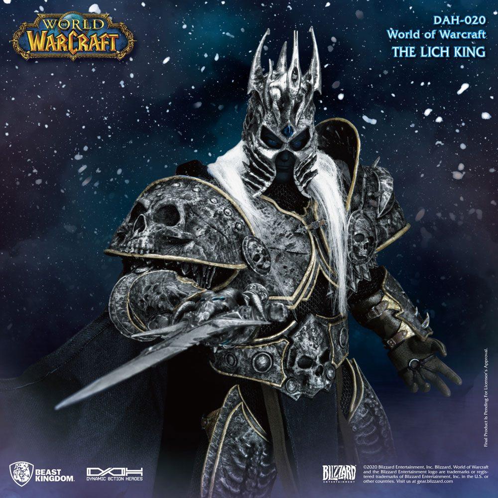 World of warcraft wrath of the lich king figurine dynamic action heroes 19 arthas menethil 24 cm 3