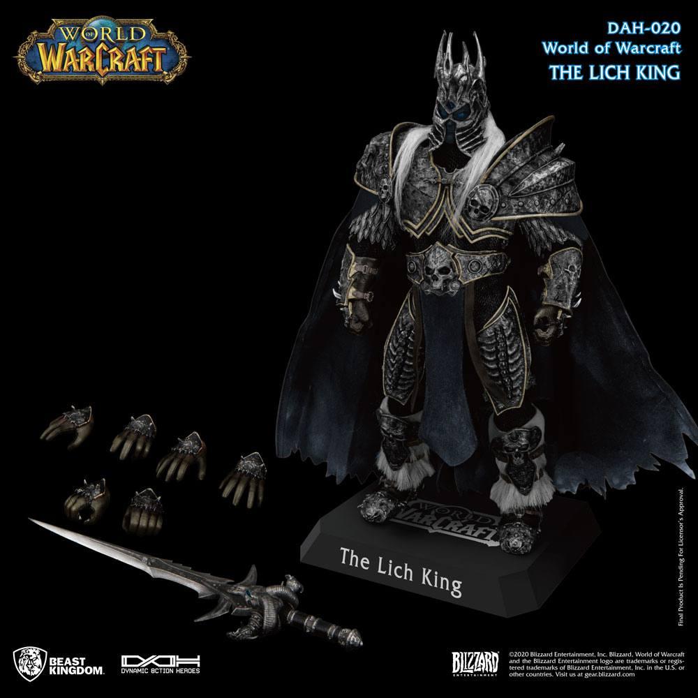 World of warcraft wrath of the lich king figurine dynamic action heroes 19 arthas menethil 24 cm 4