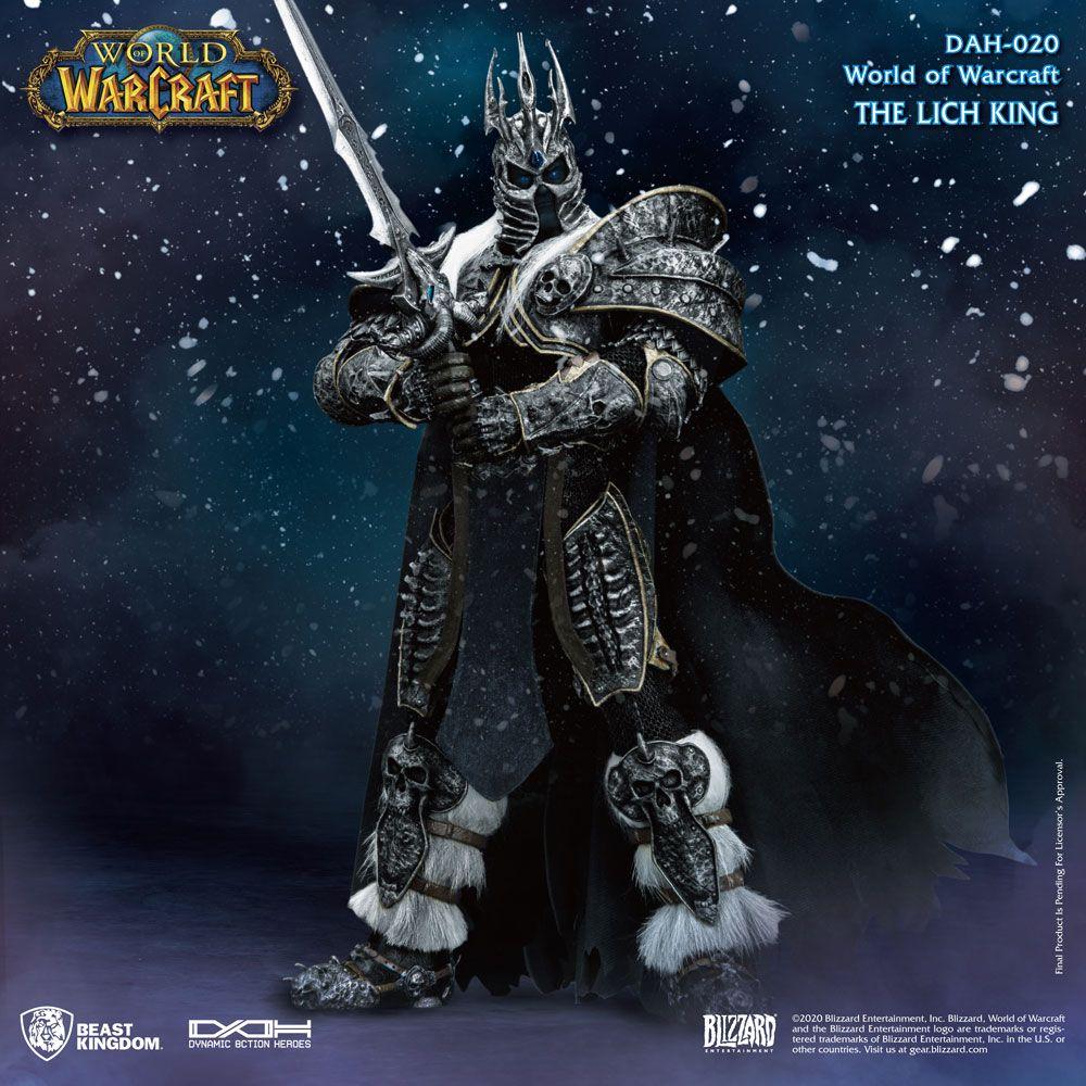 World of warcraft wrath of the lich king figurine dynamic action heroes 19 arthas menethil 24 cm 5