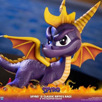 Spyro 2: Gateway to Glimmer statuette PVC Spyro 20 cm