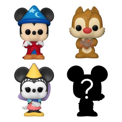 Disney pack 4 figurines Bitty POP! Vinyl Sorcerer Mickey 2,5 cm