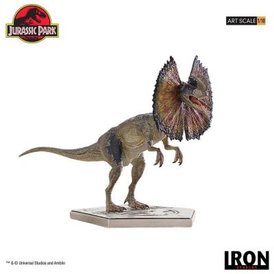 Jurassic Park statuette 1/10 Art Scale Dilophosaurus 18 cm