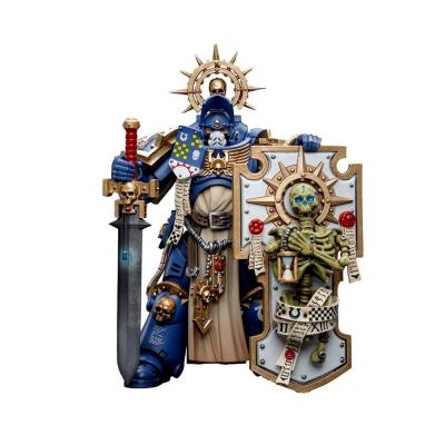 Warhammer 40k figurine 1/18 Ultramarines Primaris Captain with Relic Shield and Power Sword 12 cm
