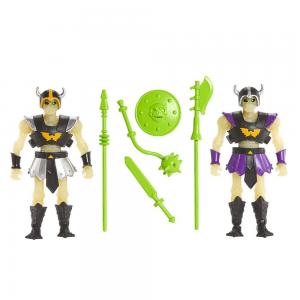 Masters of the Universe Origins 2023 pack 2 figurines Skeleton Warriors GLOW 14 cm