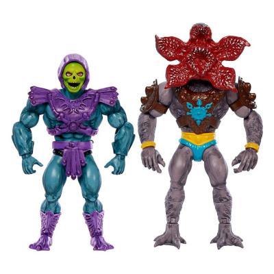 Masters of the Universe x Stranger Things Origins pack 2 figurines Skeletor & Demogorgon 14 cm