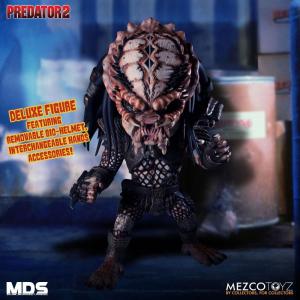 Predator 2 figurine Mezco Designer Series Deluxe City Hunter 15 cm