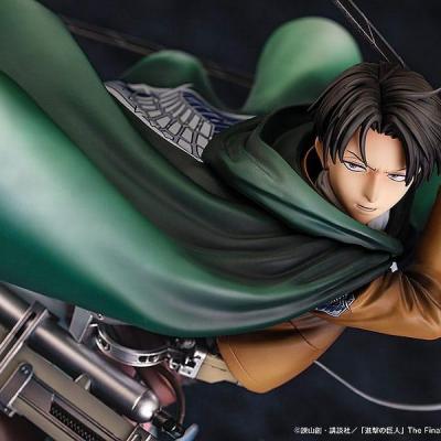 L´Attaque des Titans statuette Levi 23 cm Girl´s FrontlinE 1/6 Pony Canyon