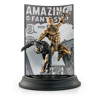 Marvel statuette Pewter Collectible Gilt Spider-Man Limited Edition 22 cm