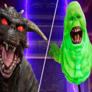 Ghostbusters statuette 1/8 Slimer + Zuul Pack Set - Deluxe Version Twin 12 cm Star Ace toys
