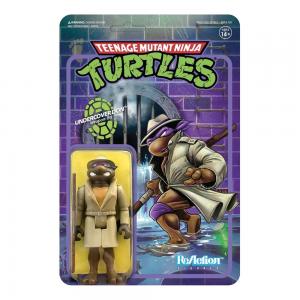 Les Tortues ninja figurine ReAction Undercover Donatello 10 cm super7